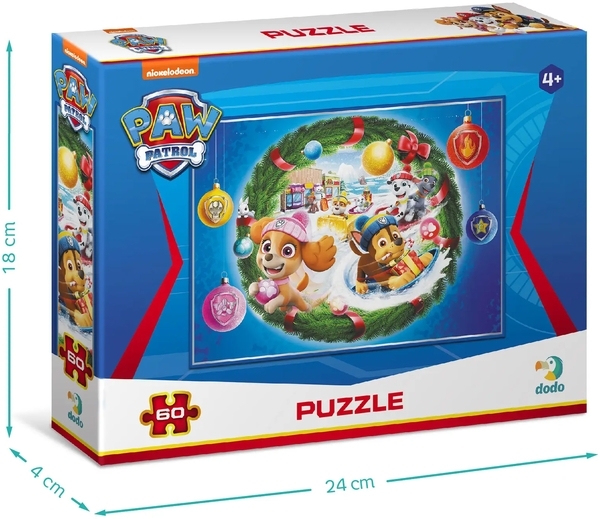 Пазл DoDo Paw Patrol Christmas Подарки, 60 элементов (200420) - Pampik - 3