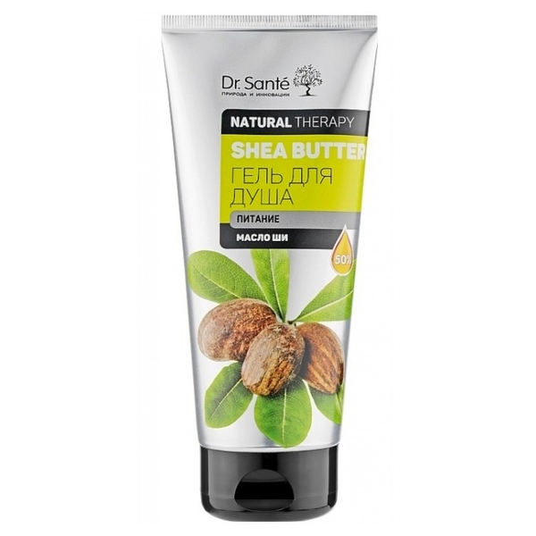 Гель для душу Dr. Sante Natural Therapy Hemp Shea Butter, 200 мл (4823015942990) - Pampik