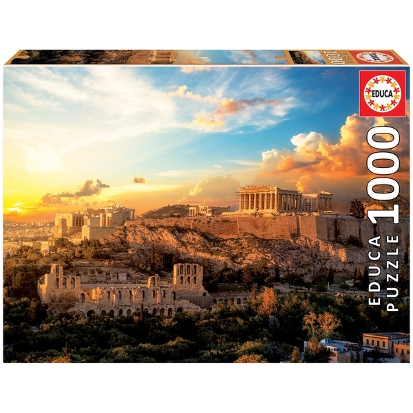 Пазл Educa Акрополь в Афінах, 1000 елементів (18489) - Pampik
