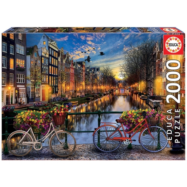 Пазл Educa Амстердам, 2000 елементів (17127) - Pampik