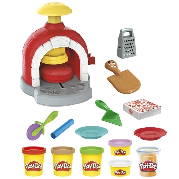 Набір для творчості з пластиліном Play-Doh Печемо піцу (F4373) - Pampik - 2