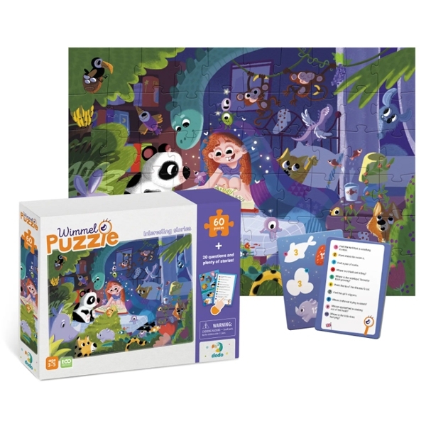 Виммельпазл DoDo Интересные истории, 60 элеменов (300559) - Pampik - 3