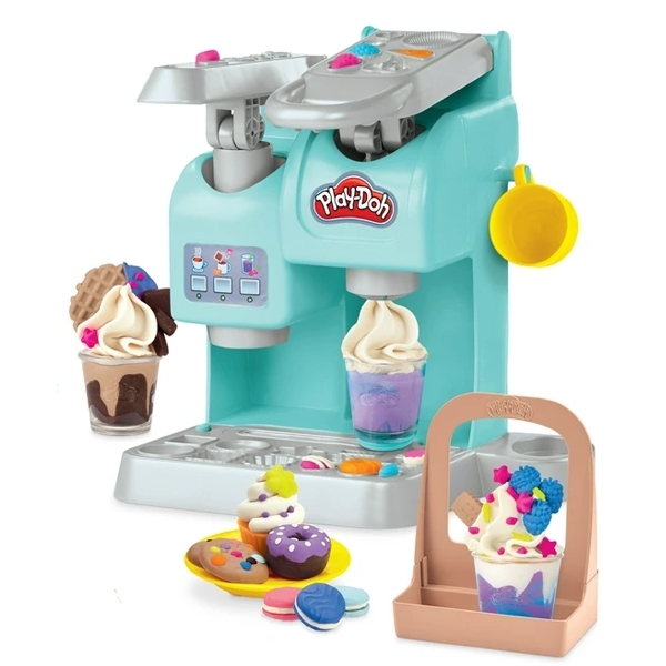 Ігровий набір із пластиліном Hasbro Play-Doh Різнокольорове кафе (F5836) - Pampik - 9