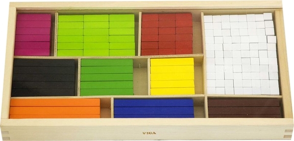 Навчальний набір Viga Toys Математичні блоки (56166) - Pampik
