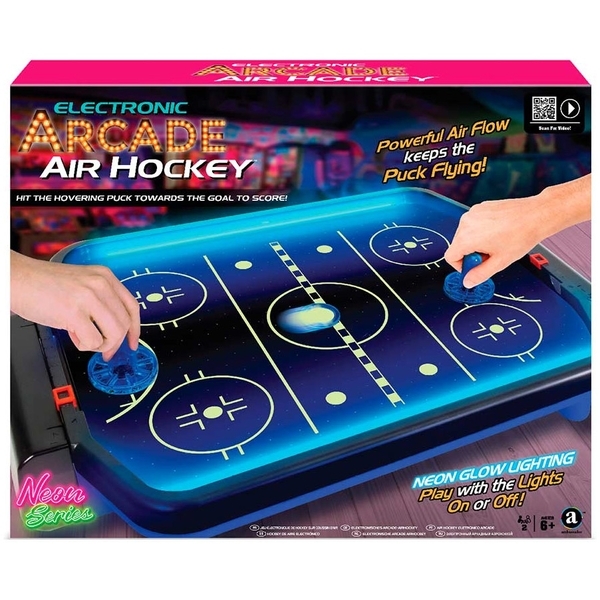Електронна аркада Merchant Ambassador Air Hockey, неон (GA 1902) - Pampik