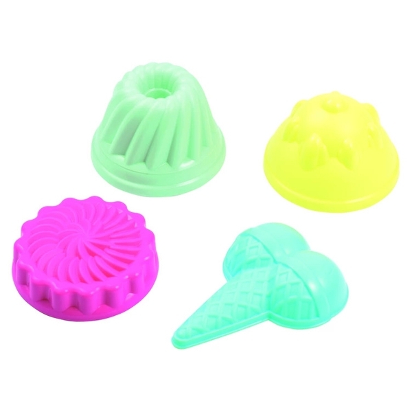 Набір формочок для піску Ecoiffier Солодощі, 4 шт. (234) - Pampik