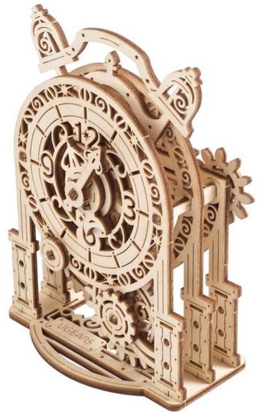Механічний 3D-пазл Ukrainian Gears Вінтажний будильник, 43 ел. (70163) - Pampik - 2