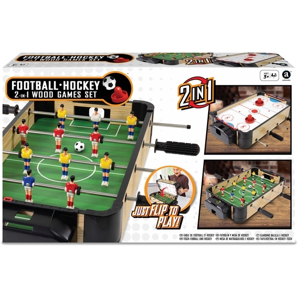 Настільна гра Merchant Ambassador Футбол та аерохокей 2 в 1 (MA3150BH) - Pampik