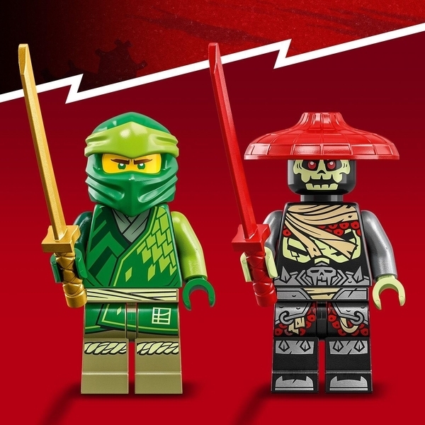 Конструктор LEGO NINJAGO Дорожній мотоцикл ніндзя Ллойда, 64 деталей (71788) - Pampik - 8