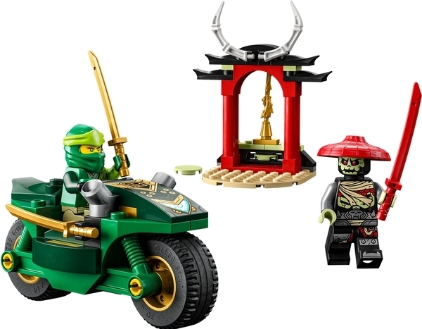 Конструктор LEGO NINJAGO Дорожній мотоцикл ніндзя Ллойда, 64 деталей (71788) - Pampik - 2