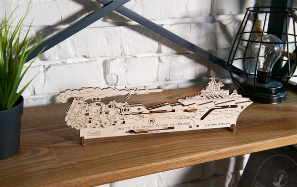 Механічний 3D-пазл Ukrainian Gears Місія Нептун, 44 ел. (70180) - Pampik - 7