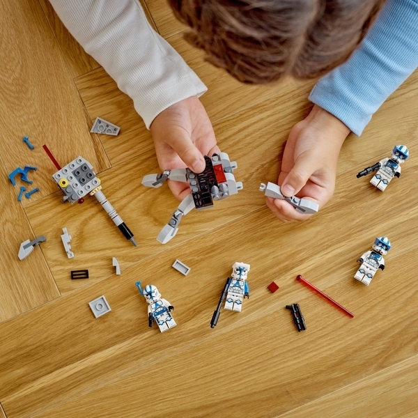 Конструктор LEGO Star Wars Бойовий загін бійців-клонів 501-го легіону, 119 деталей (75345) - Pampik - 4