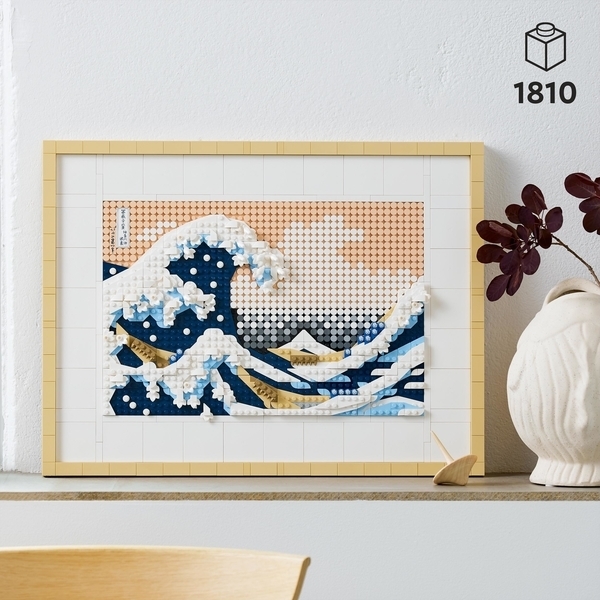 Конструктор LEGO ART Хокусай Велика хвиля, 1810 деталей (31208) - Pampik - 9