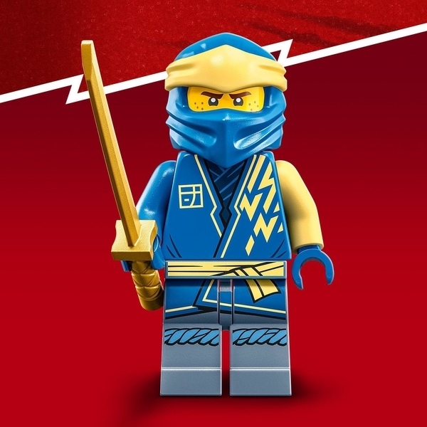 Конструктор LEGO NINJAGO Реактивний літак Джея EVO, 146 деталей (71784) - Pampik - 8