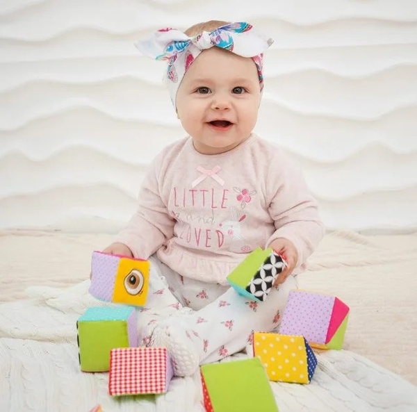 Набор мягких кубиков Масік Конструктор Совуня (МС 090602-04) - Pampik - 5