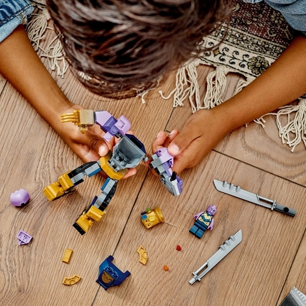 Конструктор LEGO Super Heroes Робоброня Таноса 113 деталей (76242) - Pampik - 14