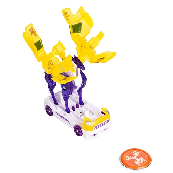 Машинка-трансформер Screechers Wild S4 L2 Санблейз Стег (EU685202) - Pampik - 2