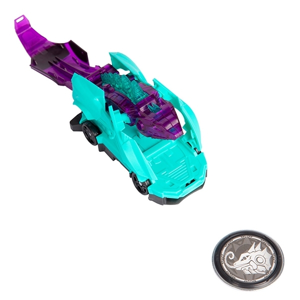 Машинка-трансформер Screechers Wild S4 L1 Веном Лізард (EU685104) - Pampik - 3