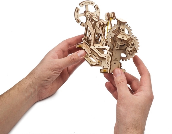 Механический 3D-пазл Ukrainian Gears STEM-модель Тахометр, 133 эл. (70153) - Pampik - 6