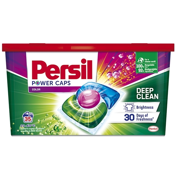 Капсули для прання Persil Power Caps Колор, 35 шт. - Pampik