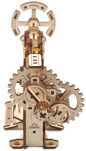 Механический 3D-пазл Ukrainian Gears STEM-модель Тахометр, 133 эл. (70153) - Pampik - 2