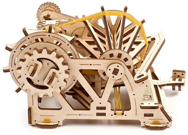 Механічний 3D пазл Ukrainian Gears STEM-модель Варіатор, 104 ел. (70147) - Pampik - 6