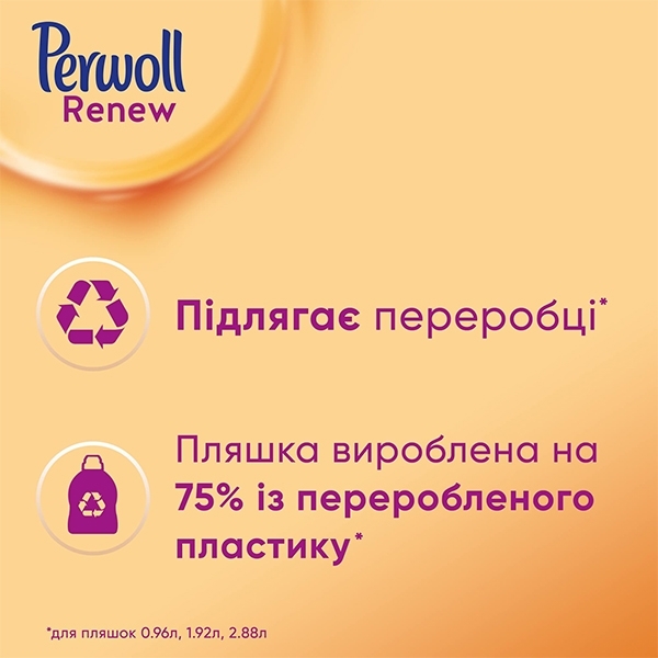 Засіб для делікатного щоденного прання Perwoll Renew, 1,980 л - Pampik - 2
