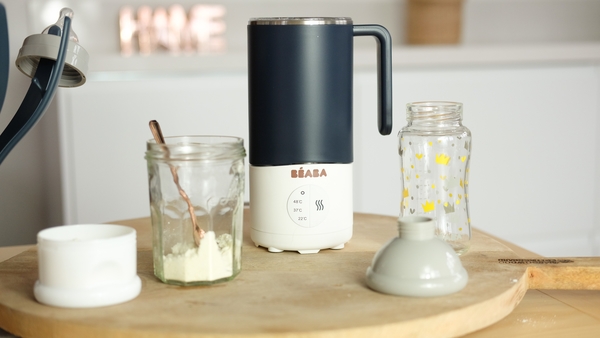 Уценка. Миксер-подогреватель напитков для детей Beaba Milk Prep, синий (911693) - Pampik - 21