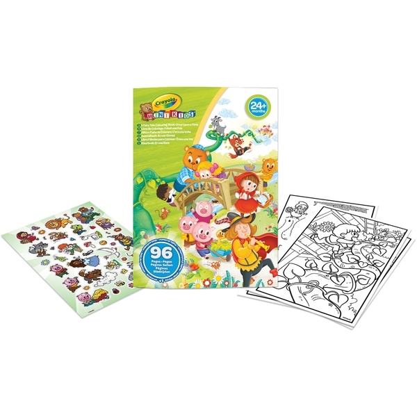 Розмальовка Crayola Mini Kids Улюблені казки - Pampik