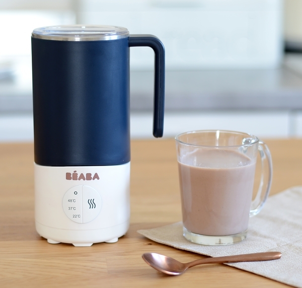 Уценка. Миксер-подогреватель напитков для детей Beaba Milk Prep, синий (911693) - Pampik - 18