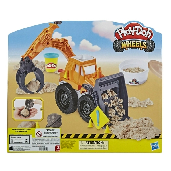 Набор для творчества с пластилином Play-Doh Карьерный погрузчик E9226 (5010993696451) - Pampik - 3