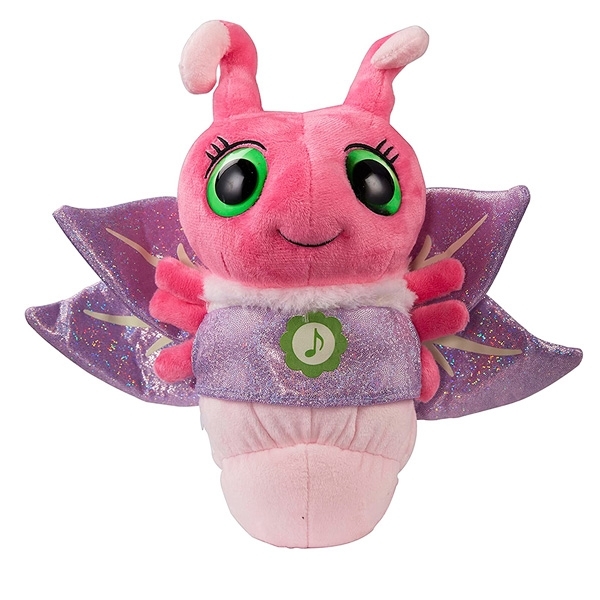 Интерактивная мягкая игрушка Glowies Светлячок, розовый (GW001) - Pampik