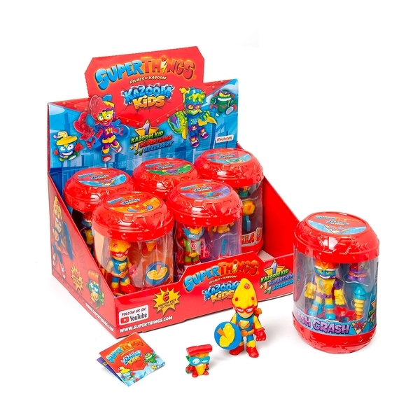 Ігровий набір SuperThings серії «Kazoom Kids» S1 (Казум-кид, фугурка, аксесуар) - Pampik