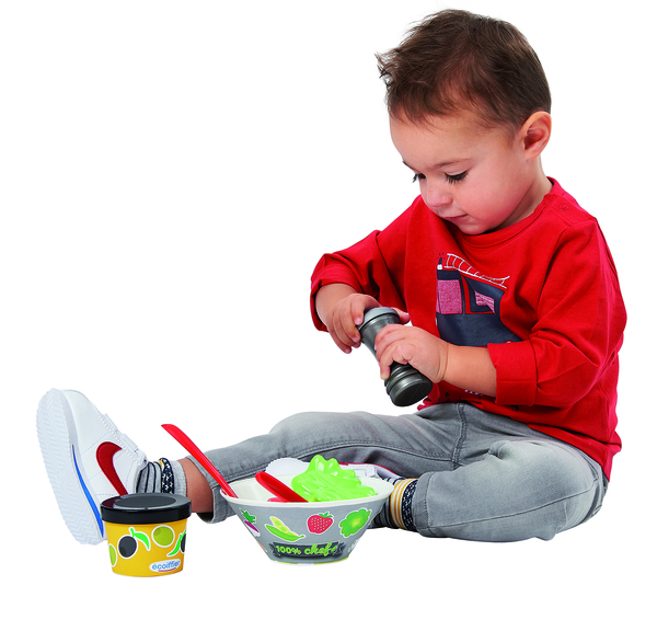 Ігровий набір Ecoiffier Салат від Шеф-кухаря, 21 аксесуар (2579) - Pampik - 3