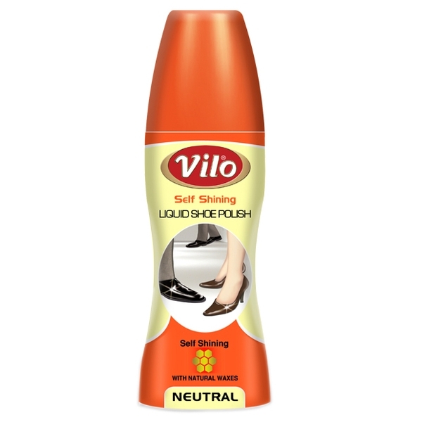 Рідкий крем-блиск для взуття Vilo, 80 мл, безбарвний (VLB 80-399) - Pampik