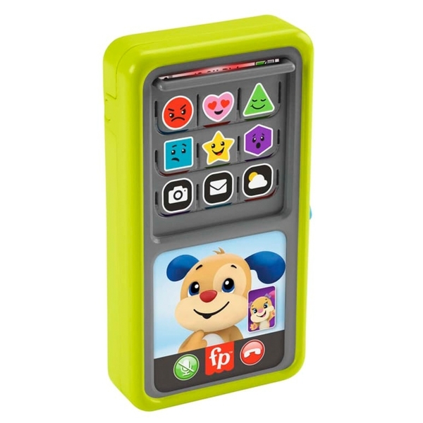 Інтерактивний навчальний смартфон Fisher-Price 2-в-1 з технологією Smart Stages, укр./лит./лат./ест./рос./англ. мови (HNL46) - Pampik - 2
