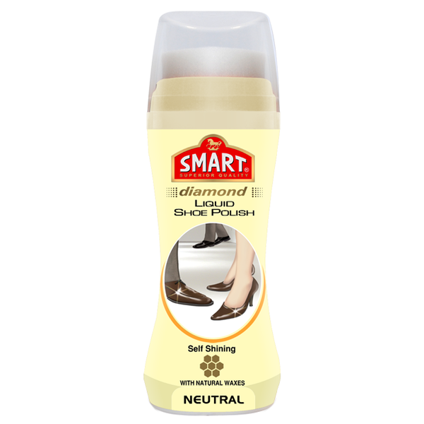 Рідкий крем-блиск для взуття Smart, 80 мл, безбарвний (SDB-399) - Pampik