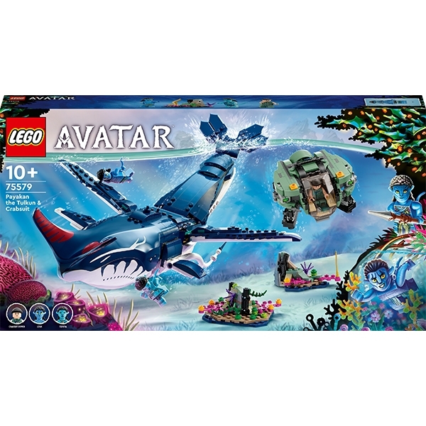 Конструктор LEGO Avatar Паякан, Тулкун та Костюм краба, 761 деталь (75579) - Pampik