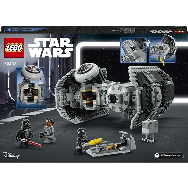 Конструктор LEGO Star Wars Бомбардувальник TIE, 625 деталей (75347) - Pampik - 2