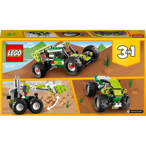 Конструктор LEGO Creator 3 in 1 Баги для бездоріжжя, 160 елементів (31123) - Pampik - 2