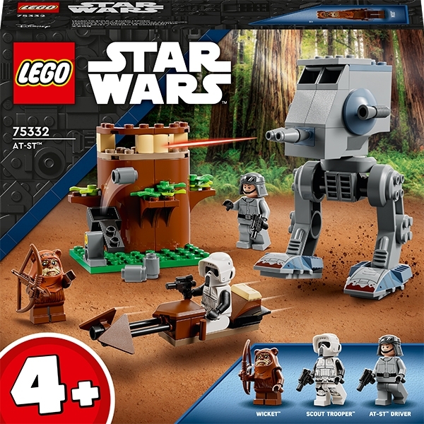 Конструктор LEGO Star Wars AT-ST, 87 деталей (75332) - Pampik