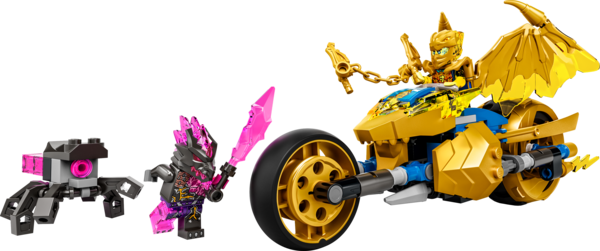 Конструктор LEGO Ninjago Мотоцикл золотого дракона Джея, 137 елементів (71768) - Pampik - 4