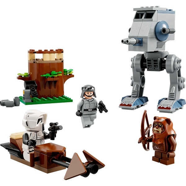 Конструктор LEGO Star Wars AT-ST, 87 деталей (75332) - Pampik - 5