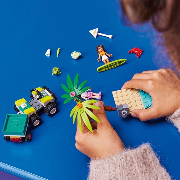Конструктор LEGO Friends Автомобіль захисту черепах, 90 елементів (41697) - Pampik - 5