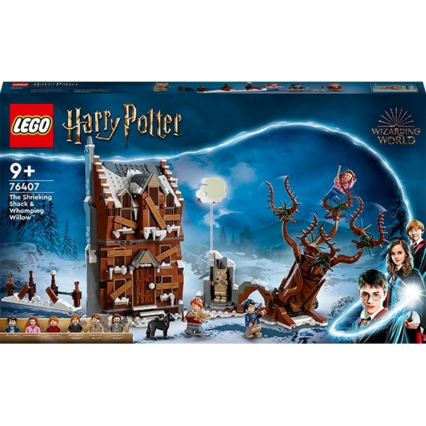 Конструктор LEGO Harry Potter Ізюмська хатина та Войовнича верба, 777 елементів (76407) - Pampik