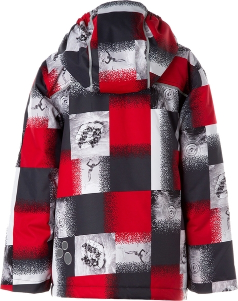 Куртка Huppa Terrel, р.116, червоний принт - Pampik - 3