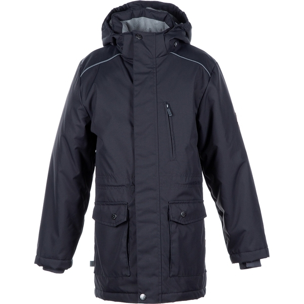 Куртка-парка Huppa Rolf 1, р.L, темно-сірий - Pampik