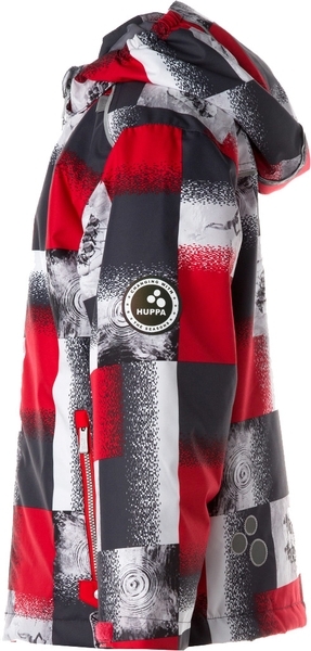 Куртка Huppa Terrel, р.116, червоний принт - Pampik - 2