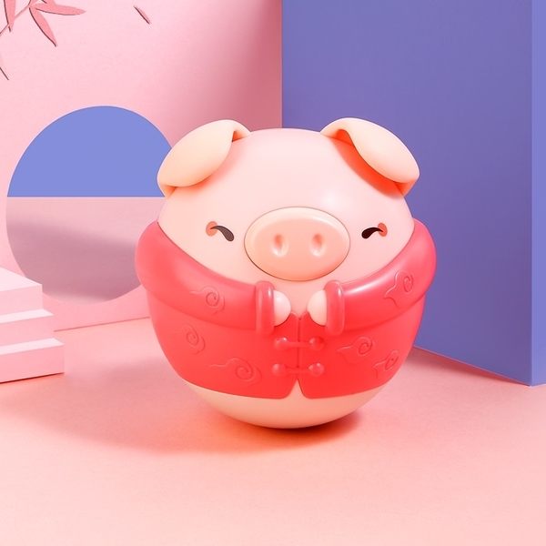 Неваляшка Beiens Порося, музичне, червоне (YZ23red) - Pampik - 3