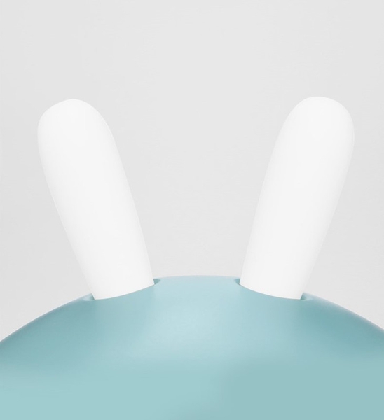 Неваляшка Beiens Зайчик на луне, музыкальный, голубой (YZ15blue) - Pampik - 4